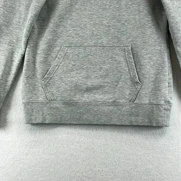 The North Face Women’s Hoodie Sweatshirt Sz Small Gray Cotton/Polyester Graphic - Picture 5 of 11